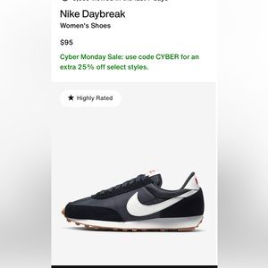 nike daybreak shoes